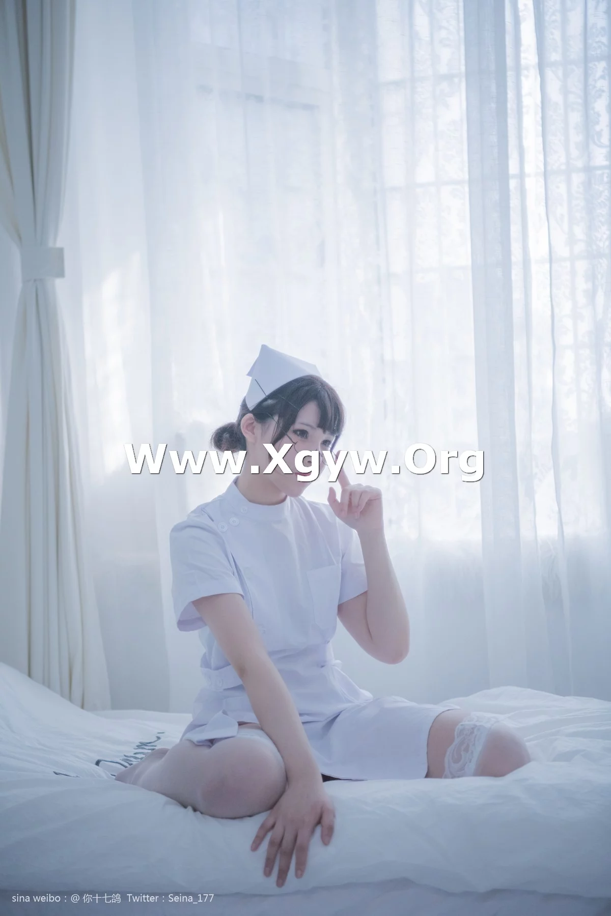 Xgyw.Org_Coser小姐姐你十七鸽白色护士主题私房性感白色护士装露红色内衣完美诱惑写真110P